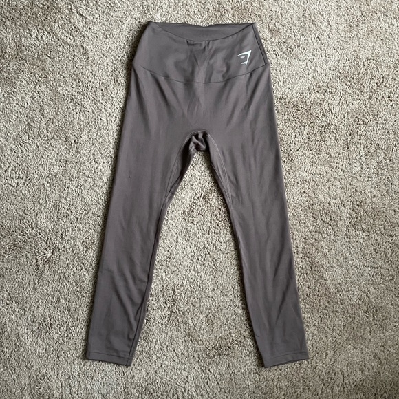 Gymshark 7/8 Training Leggings in Brown - Picture 4 of 7
